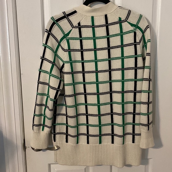 Maje plaid cardigan - Picture 6 of 7